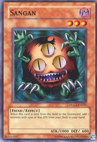 Sangan Dark Legends Yu-Gi-Oh! card