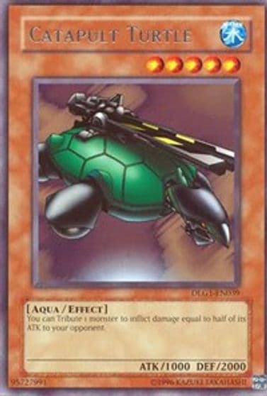 Catapult Turtle Dark Legends Yu-Gi-Oh! card