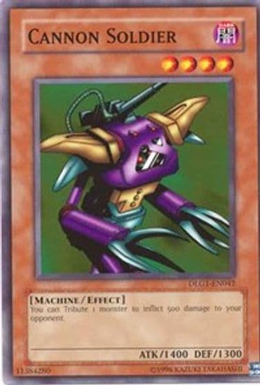 Cannon Soldier Dark Legends Yu-Gi-Oh! card