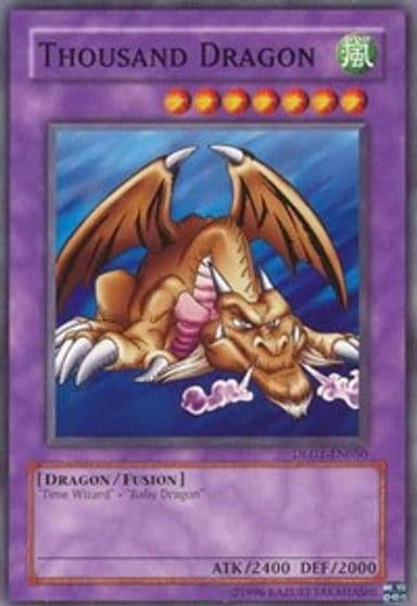 Thousand Dragon Dark Legends Yu-Gi-Oh! card