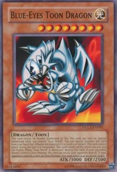 Blue Eyes Toon Dragon Dark Legends Yu-Gi-Oh! card