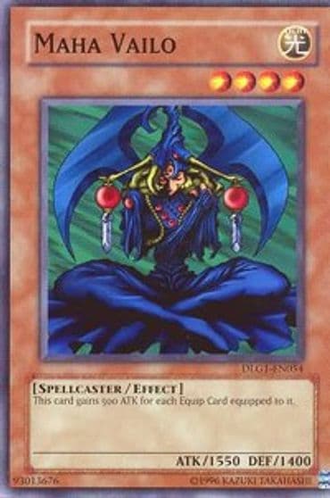 Maha Vailo Dark Legends Yu-Gi-Oh! card