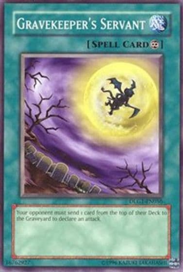 Gravekeepers Servant Dark Legends Yu-Gi-Oh! card