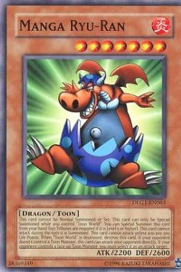 Manga Ryu Ran Dark Legends Yu-Gi-Oh! card