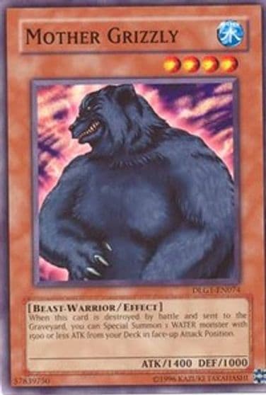 Mother Grizzly Dark Legends Yu-Gi-Oh! card