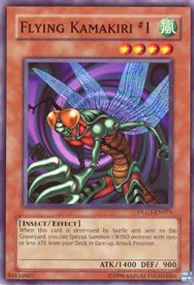 Flying Kamakiri 1 Dark Legends Yu-Gi-Oh! card