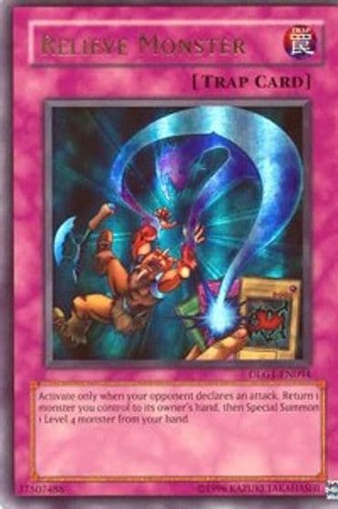 Relieve Monster Dark Legends Yu-Gi-Oh! card