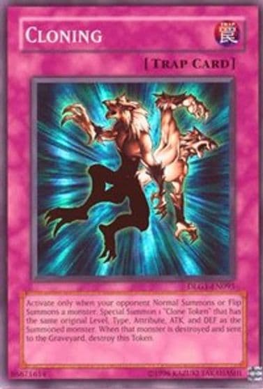 Cloning Dark Legends Yu-Gi-Oh! card