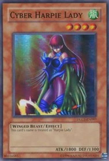 Cyber Harpie Lady Dark Legends Yu-Gi-Oh! card