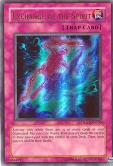 Exchange of the Spirit Dark Legends Yu-Gi-Oh! card