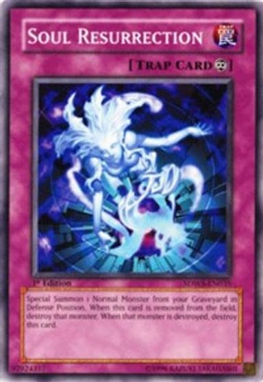Soul Resurrection Structure Deck: Warriors' Strike Yu-Gi-Oh! card