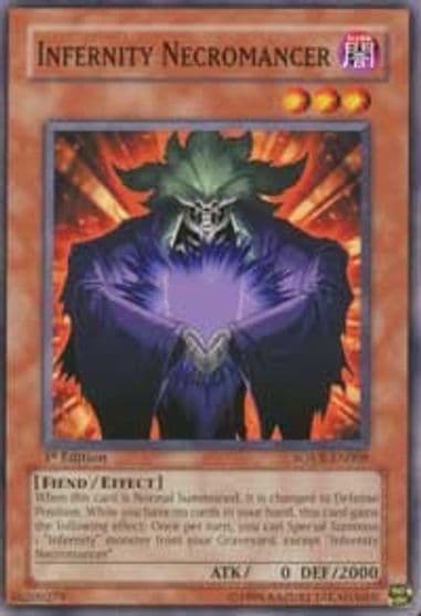 Infernity Necromancer Stardust Overdrive Yu-Gi-Oh! card