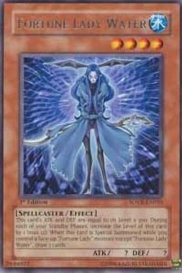 Fortune Lady Water Stardust Overdrive Yu-Gi-Oh! card