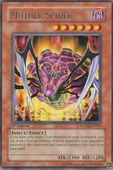 Mother Spider Stardust Overdrive Yu-Gi-Oh! card