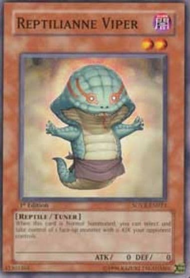 Reptilianne Viper Stardust Overdrive Yu-Gi-Oh! card