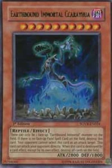 Earthbound Immortal Ccarayhua Stardust Overdrive Yu-Gi-Oh! card
