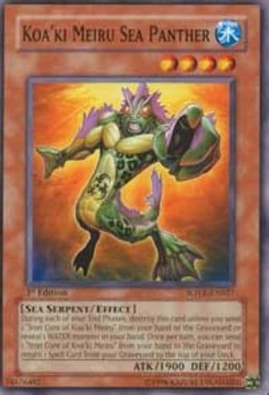 Koaki Meiru Sea Panther Stardust Overdrive Yu-Gi-Oh! card