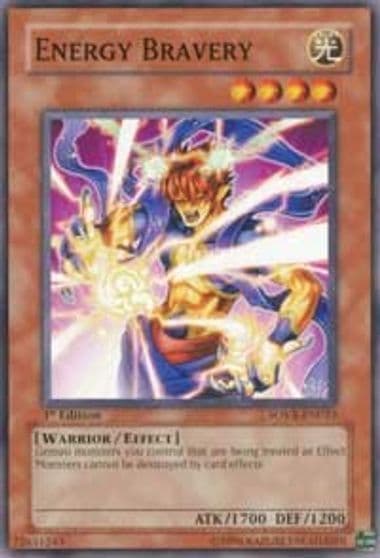Energy Bravery Stardust Overdrive Yu-Gi-Oh! card