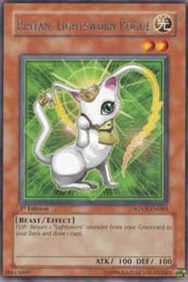 Rinyan Lightsworn Rogue Stardust Overdrive Yu-Gi-Oh! card