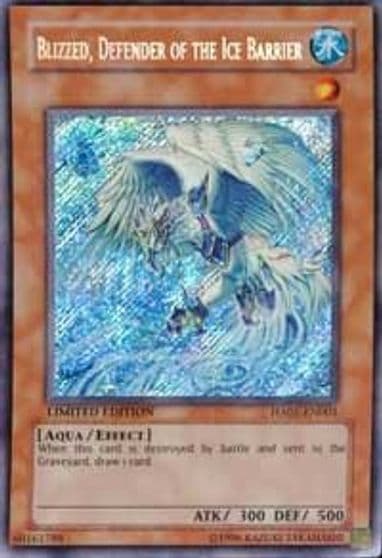 Blizzed Defender of the Ice Barrier Hidden Arsenal Yu-Gi-Oh! card
