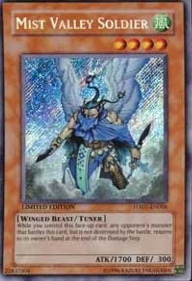 Mist Valley Soldier Hidden Arsenal Yu-Gi-Oh! card