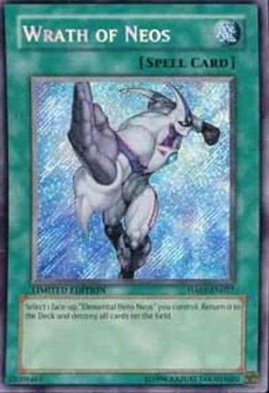 Wrath of Neos Hidden Arsenal Yu-Gi-Oh! card