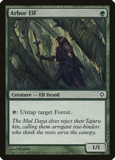 Arbor Elf Worldwake Magic card