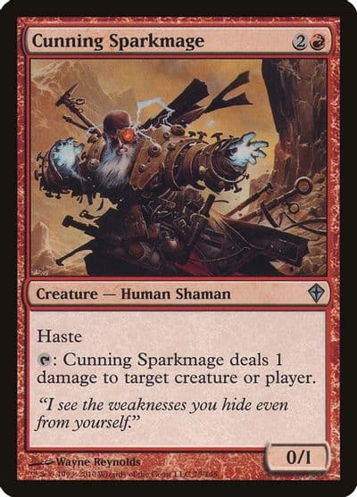 Cunning Sparkmage Worldwake Magic card