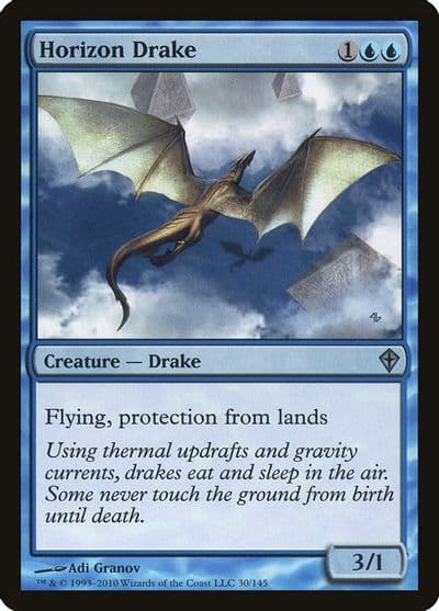 Horizon Drake Worldwake Magic card