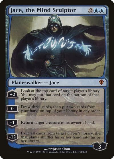 Jace the Mind Sculptor Worldwake Magic card