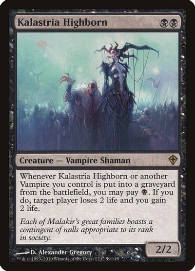 Kalastria Highborn Worldwake Magic card