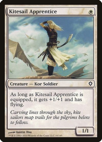 Kitesail Apprentice Worldwake Magic card