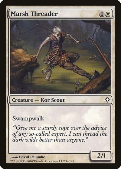 Marsh Threader Worldwake Magic card