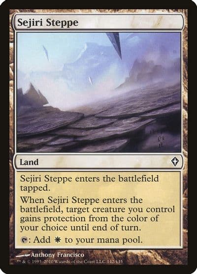 Sejiri Steppe Worldwake Magic card