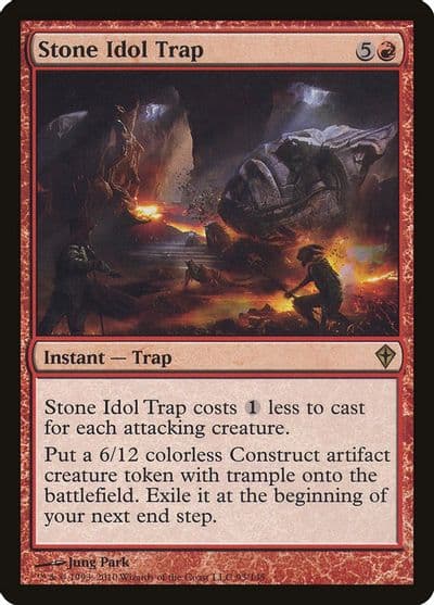 Stone Idol Trap Worldwake Magic card