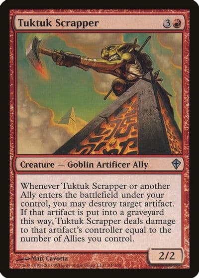 Tuktuk Scrapper Worldwake Magic card