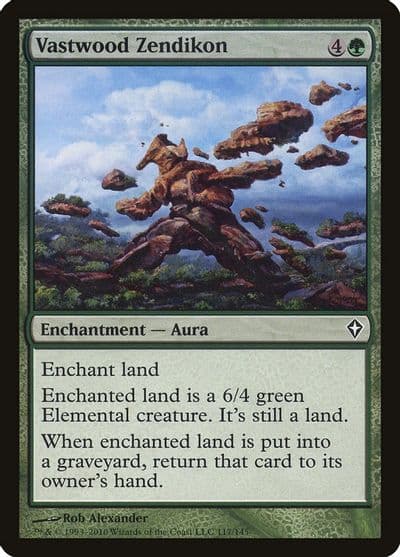 Vastwood Zendikon Worldwake Magic card
