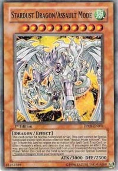 Stardust Dragon Assault Mode Duelist Pack 9: Yusei 2 Yu-Gi-Oh! card