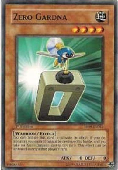 Zero Gardna Duelist Pack 9: Yusei 2 Yu-Gi-Oh! card