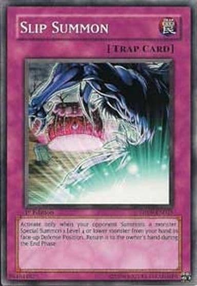 Slip Summon Duelist Pack 9: Yusei 2 Yu-Gi-Oh! card