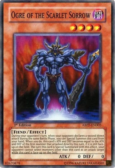 Ogre of the Scarlet Sorrow Absolute Powerforce Yu-Gi-Oh! card