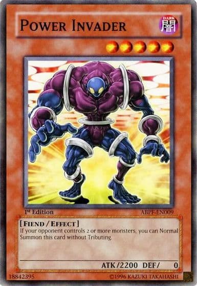 Power Invader Absolute Powerforce Yu-Gi-Oh! card