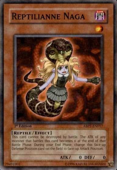 Reptilianne Naga Absolute Powerforce Yu-Gi-Oh! card