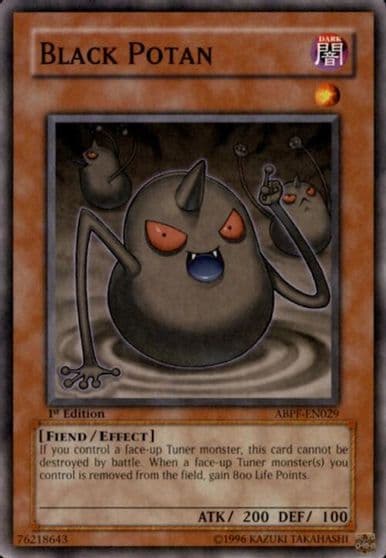 Black Potan Absolute Powerforce Yu-Gi-Oh! card