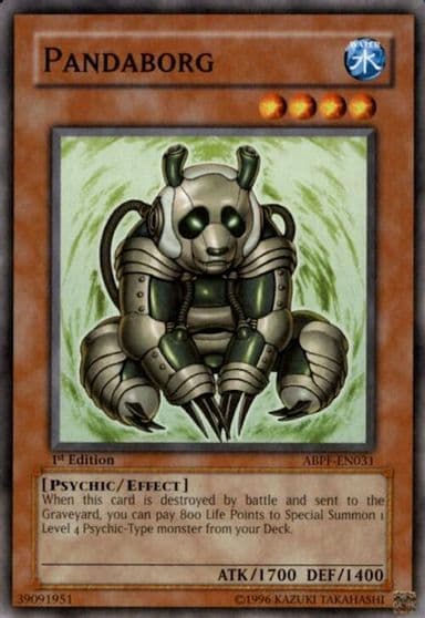 Pandaborg Absolute Powerforce Yu-Gi-Oh! card