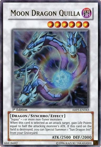 Moon Dragon Quilla Absolute Powerforce Yu-Gi-Oh! card