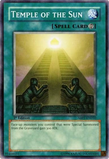 Temple of the Sun Absolute Powerforce Yu-Gi-Oh! card