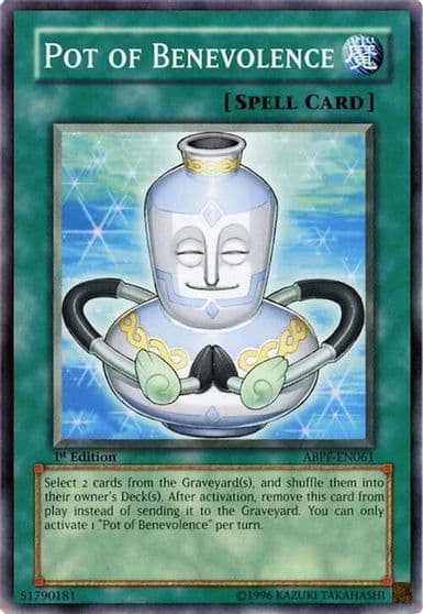 Pot of Benevolence Absolute Powerforce Yu-Gi-Oh! card