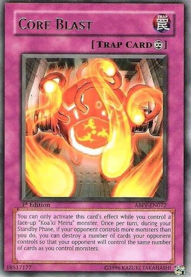 Core Blast Absolute Powerforce Yu-Gi-Oh! card