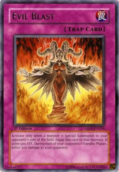 Evil Blast Absolute Powerforce Yu-Gi-Oh! card